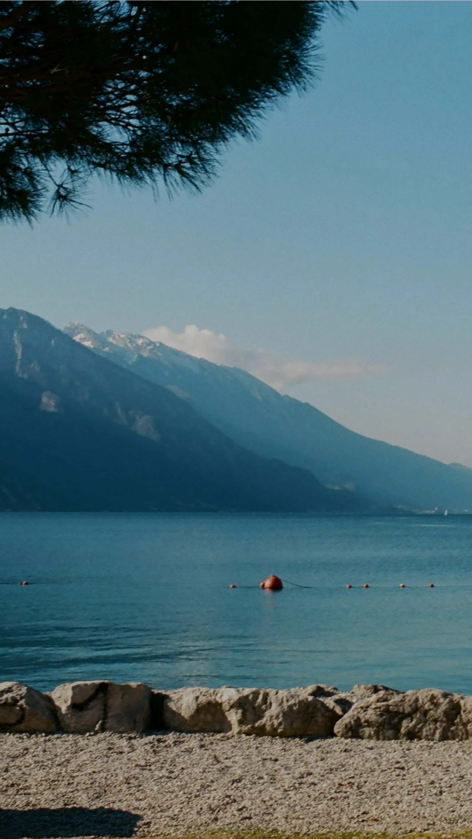 Triathlon training at Lake Garda