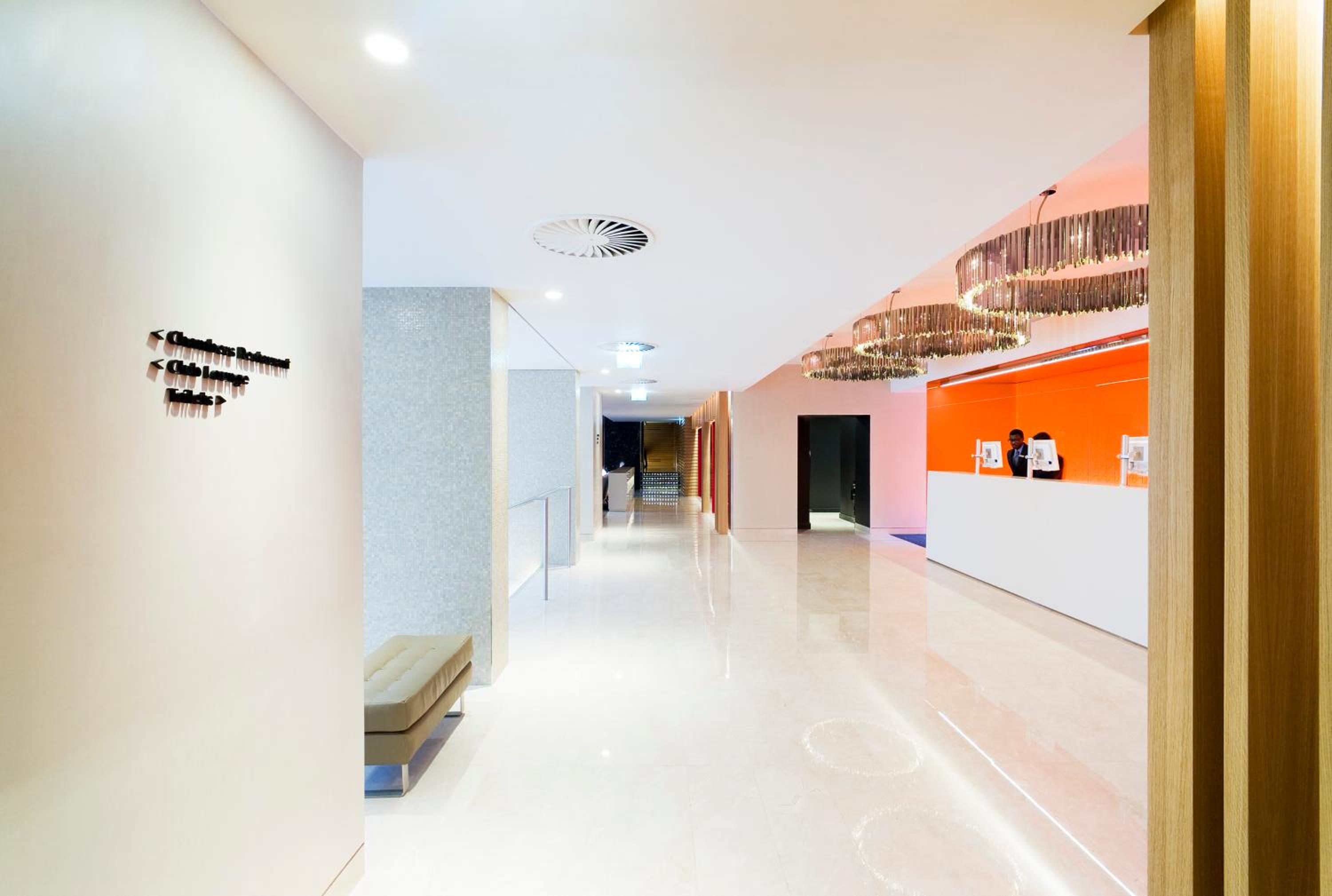 hotel reception