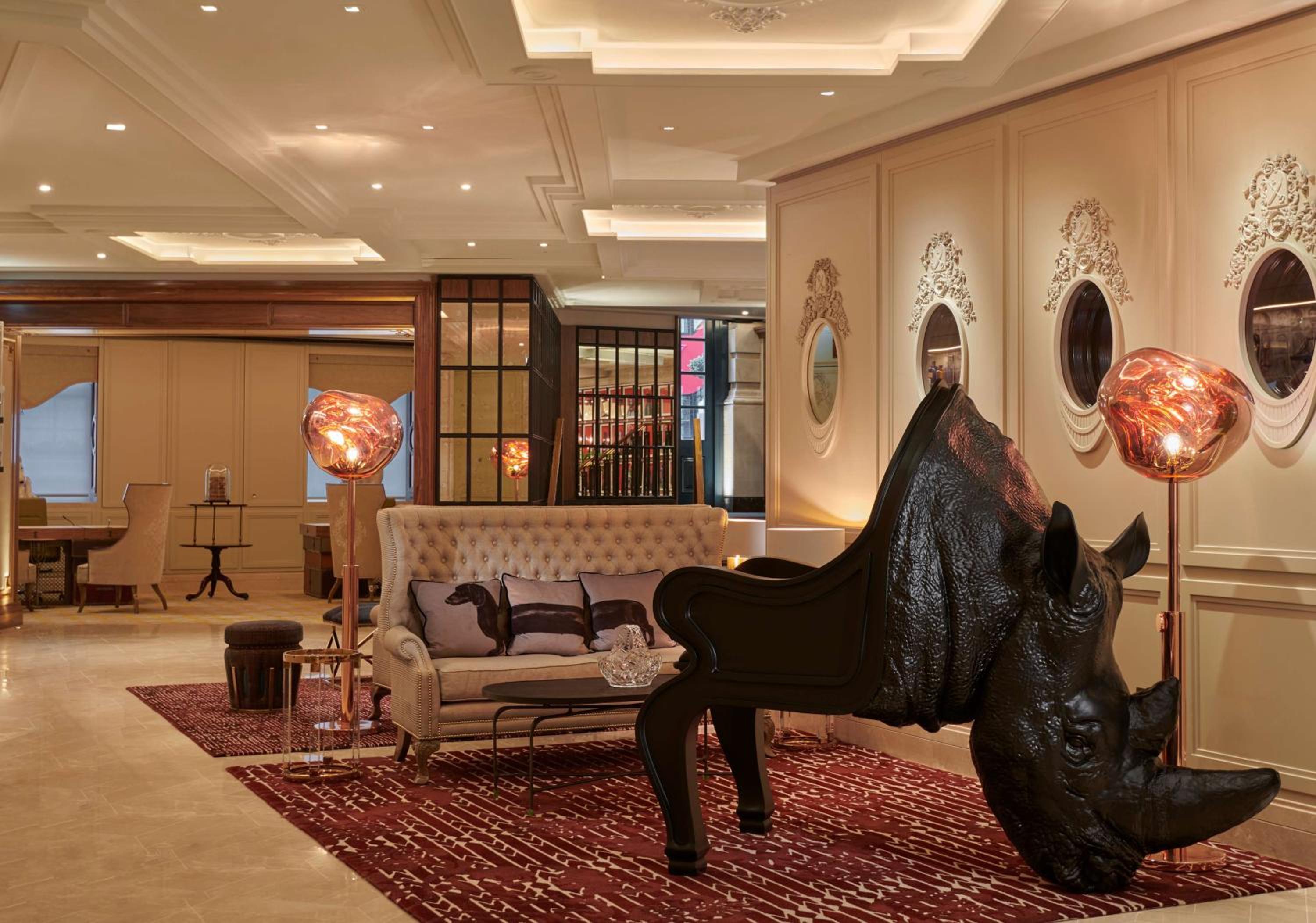 hotel reception