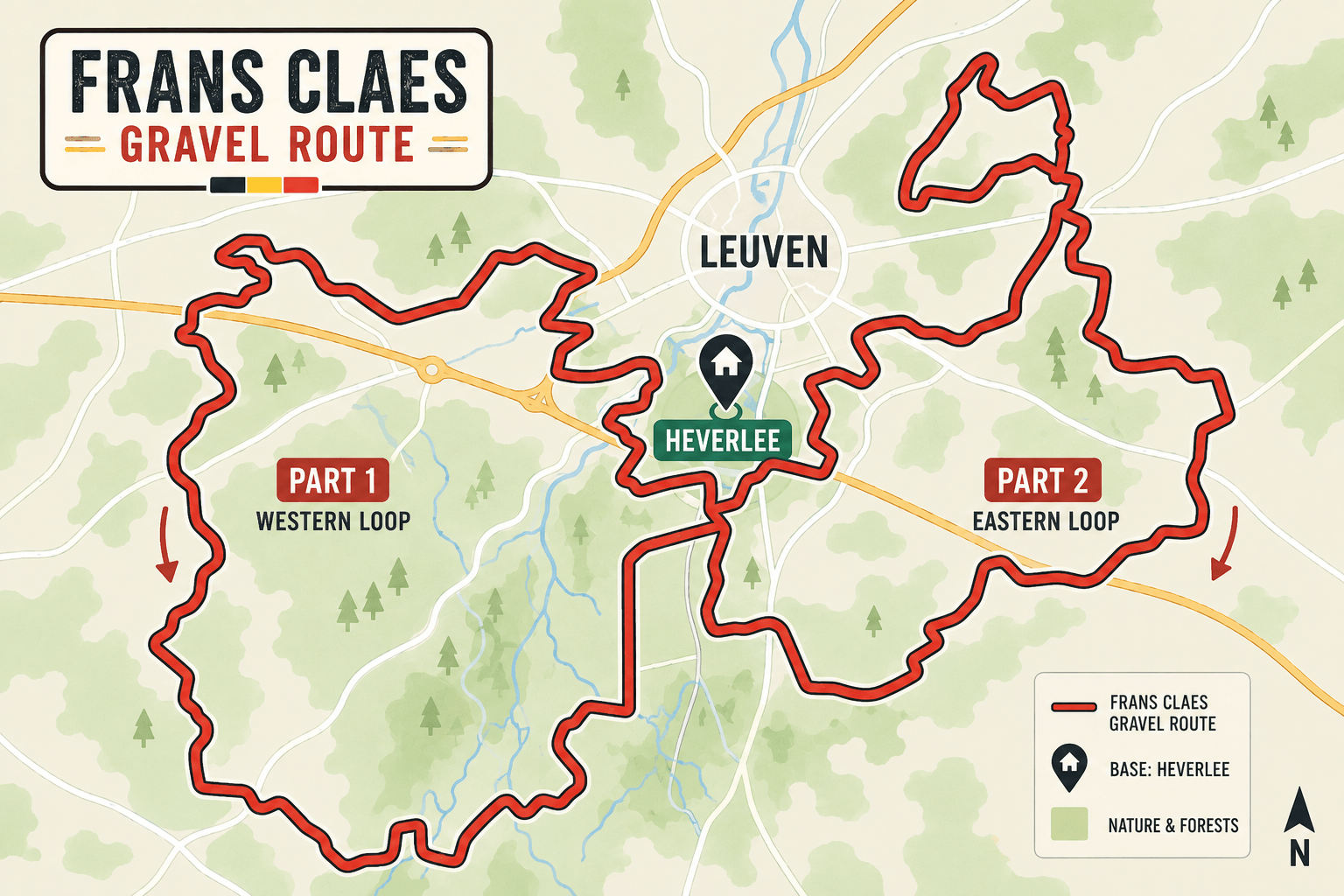 Day 3: Leuven & Linden loop